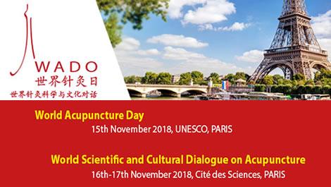  WADO-World Acupuntcture Day 2018 Paris